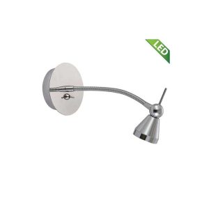 IM4 LAMPARA APLIQUE DIRIGIBLE C/ENCHUFE LUZ CALIDA CG0052W-LED-1CH