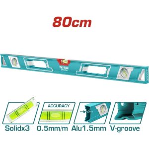 TOTAL NIVEL ALUMINIO 200CM 80 TMT220086 (40000208)