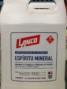 LANCO DILUYENTE ESPIRITU MS107 MINERAL (VARSOL) (GLN)