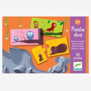 Puzzle dúo Mamá-Bebé de Djeco